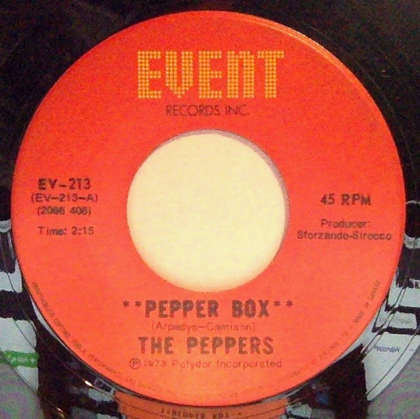 The Peppers - Pepper Box | Event Records Inc. (EV-213)