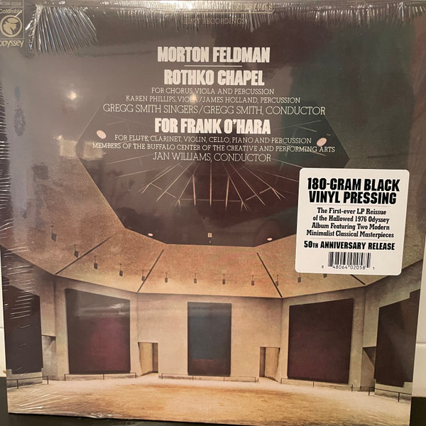 Morton Feldman - Rothko Chapel / For Frank O'Hara | Columbia Odyssey (RGM-2058) Morton Feldman - Rothko Chapel / For Frank O'Hara | Columbia Odyssey (RGM-2058)
