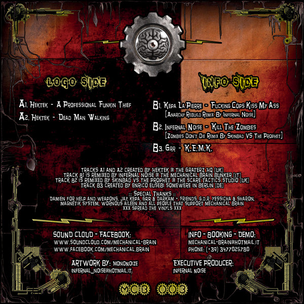 Various - Prepare To Die | Mechanical Brain (MCB 003) - 2