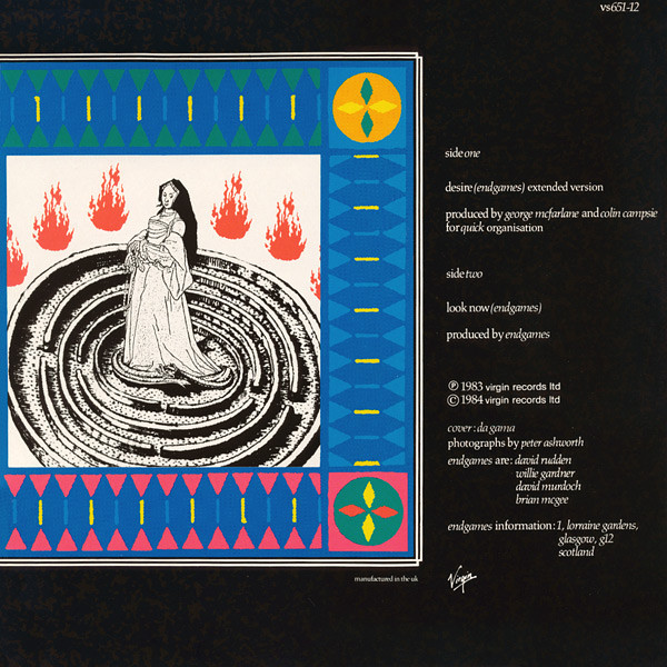 Endgames - Desire | Virgin (VS 651-12) - 2