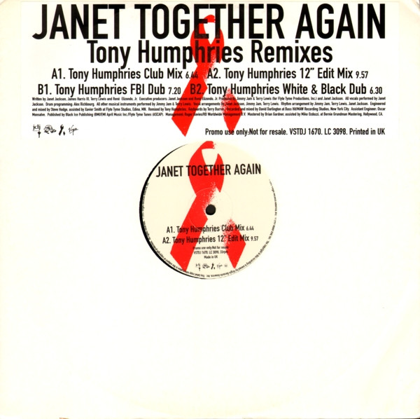 Janet Jackson - Together Again | Virgin (VSTDJ 1670)