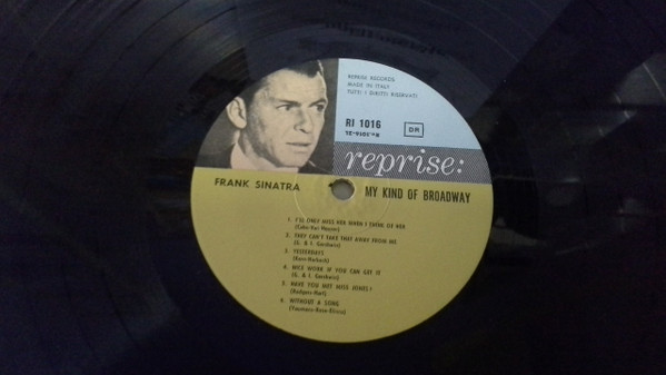 Frank Sinatra - My Kind Of Broadway | Reprise Records (RI 1016) - 4