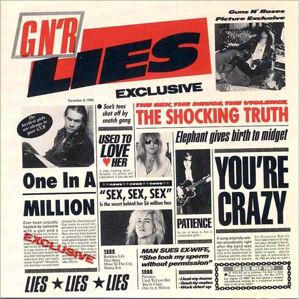 Guns N' Roses - G N' R Lies | Geffen Records (9241981)