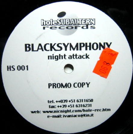 Blacksymphony - Night Attack | Hole Subaltern (HS 001)