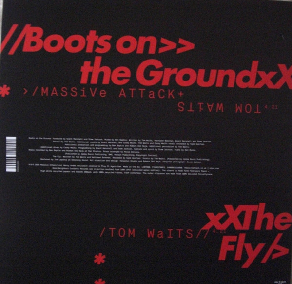 Massive Attack X Tom Waits - Boots On The Ground | Play It Again Sam (PIASR1700PS) - 2