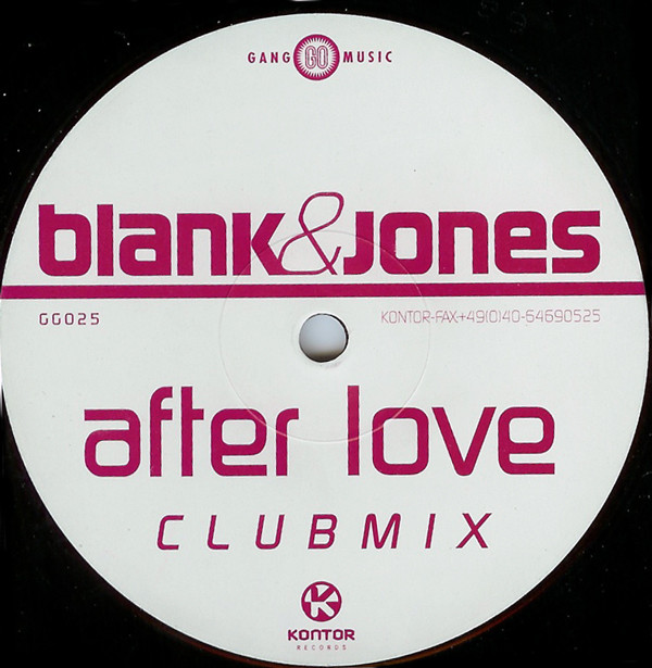 Blank & Jones - After Love | Gang Go Music (GG025) - 2