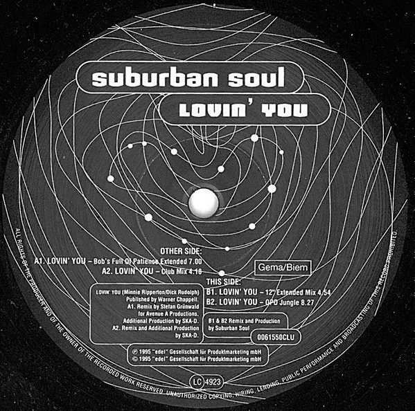 Suburban Soul - Lovin' You | Club Tools (006155-0 CLU)