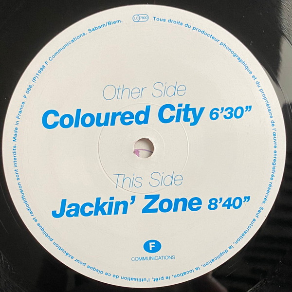 Laurent Garnier - Coloured City | F Communications (F 086) - 5