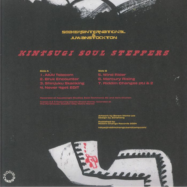 Seekersinternational  &  Juwanstockton - Kintsugi Soul Steppers | Riddim Chango Records (RCLP001) - 2