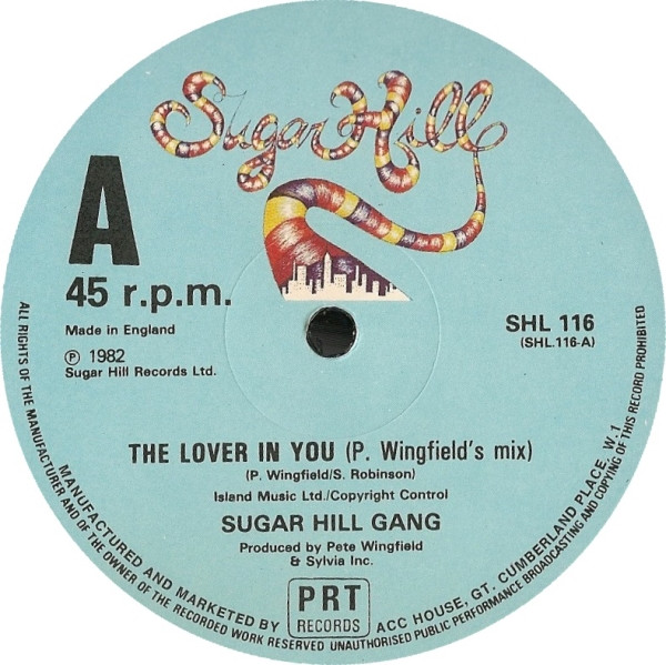 Sugarhill Gang - The Lover In You | Sugar Hill Records (SHL 116) - main Sugarhill Gang - The Lover In You | Sugar Hill Records (SHL 116) - main