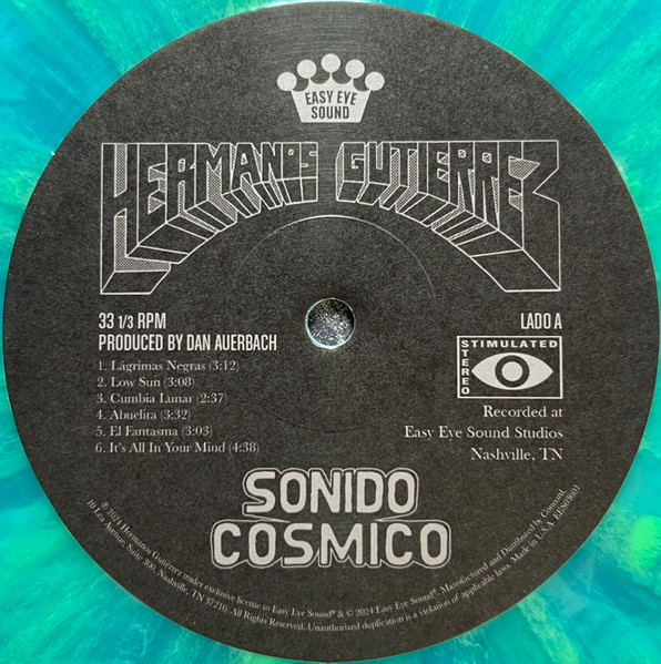 Hermanos Gutiérrez - Sonido Cósmico | Easy Eye Sound (EES-036) - 3 Hermanos Gutiérrez - Sonido Cósmico | Easy Eye Sound (EES-036) - 3