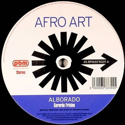 Gerardo Frisina - Alborado / Congart | Afro Art (AFR 029) - main