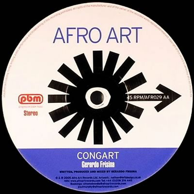 Gerardo Frisina - Alborado / Congart | Afro Art (AFR 029) - 2