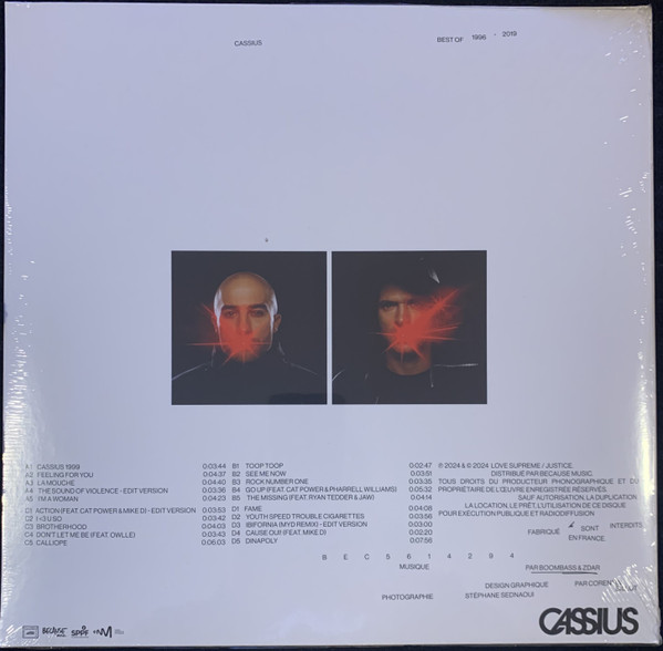 Cassius - Best Of 1996​-​2019 | Because Music (BEC5614294) - 2
