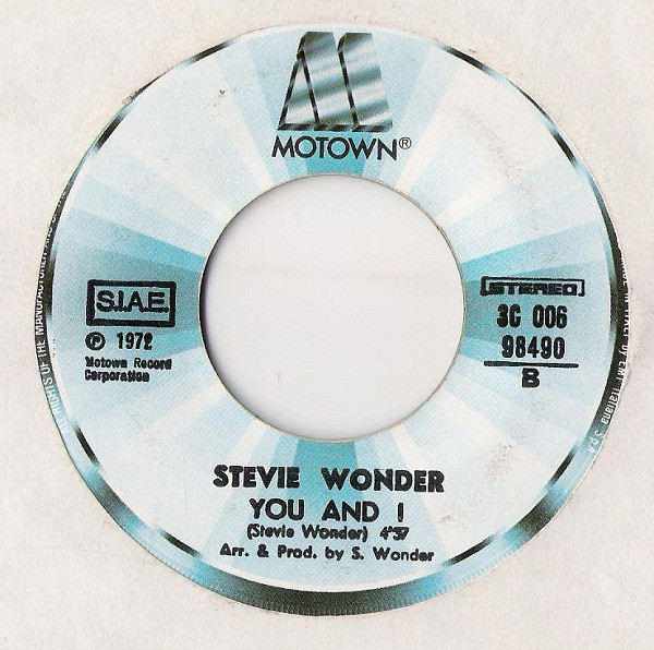 Stevie Wonder - I Wish | Motown (3C 006 98490) - 4