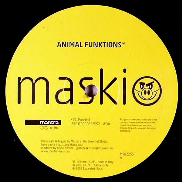 Maskio - Animal Funktions | Mantra Smiles (MTR2255)
