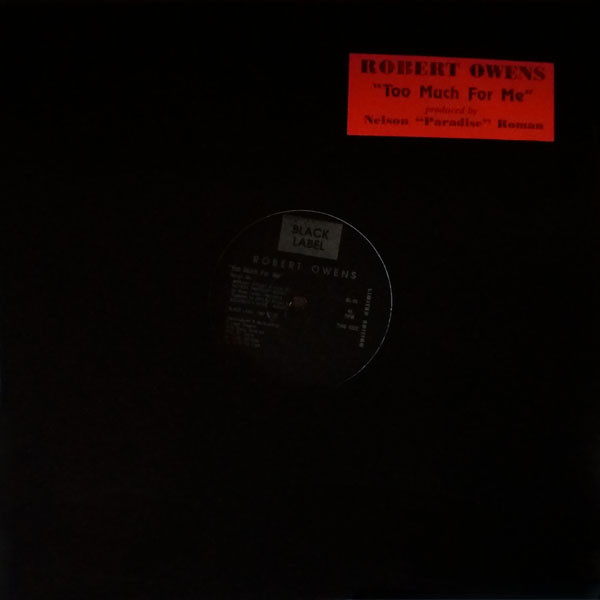 Robert Owens - Too Much For Me | Black Label (BL-96) - main