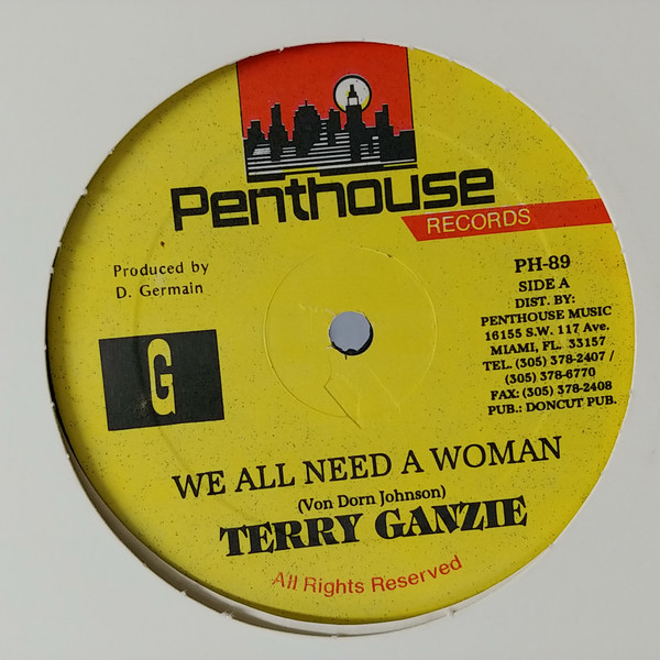 Terry Ganzie - We All Need A Woman | Penthouse Records (PH 89) - main