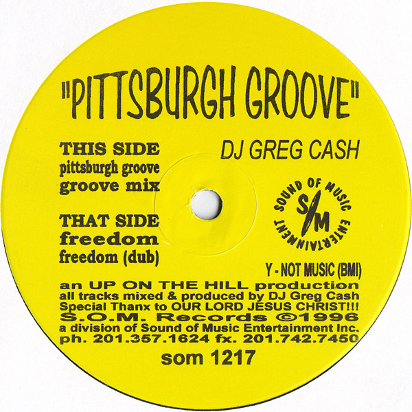 Greg Cash - Pittsburgh Groove | S.O.M. Records (som 1217) - main