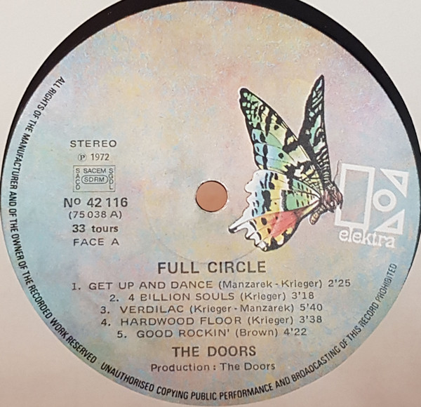 The Doors - Full Circle | Elektra (42 116) - 3