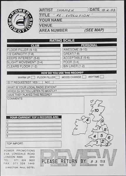 The Shamen With Terence McKenna - Re: Evolution | One Little Indian (118TP 12) - 4