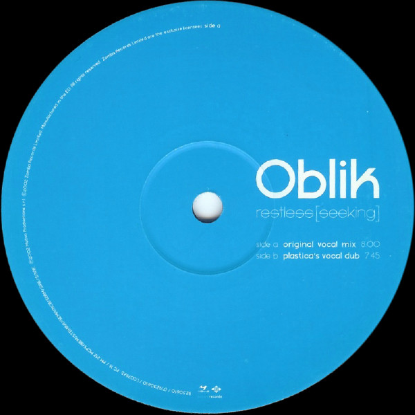 Oblik - Restless (Seeking) | Pepper Records (9230610) - 4