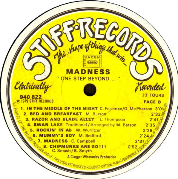 Madness - One Step Beyond... | Stiff Records (940 822) - 4