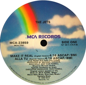 The Jets - Make It Real | MCA Records (MCA-23859) - 3
