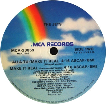 The Jets - Make It Real | MCA Records (MCA-23859) - 4