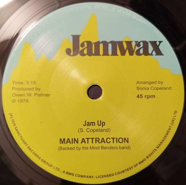 Main Attraction - Jam Up / Jam Down | Jamwax (JAMWAX38) - 3