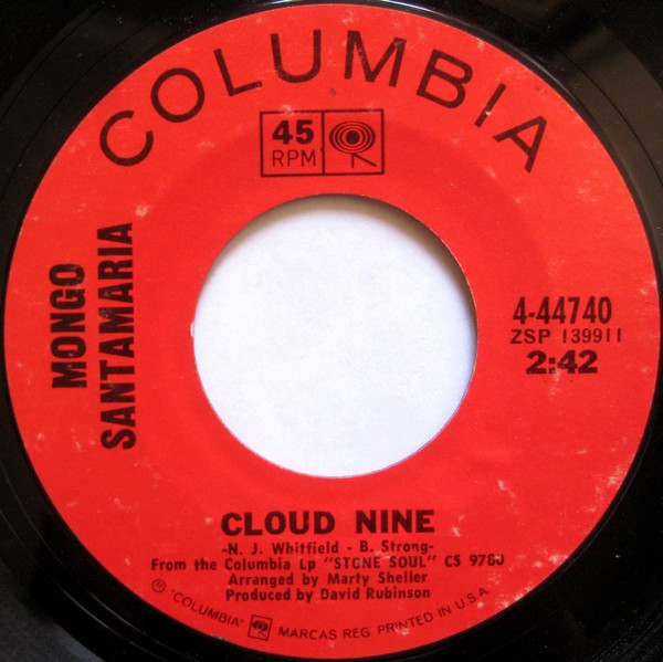 Mongo Santamaria - Cloud Nine / Son-Of-A-Preacher Man | Columbia (4-44740) - main