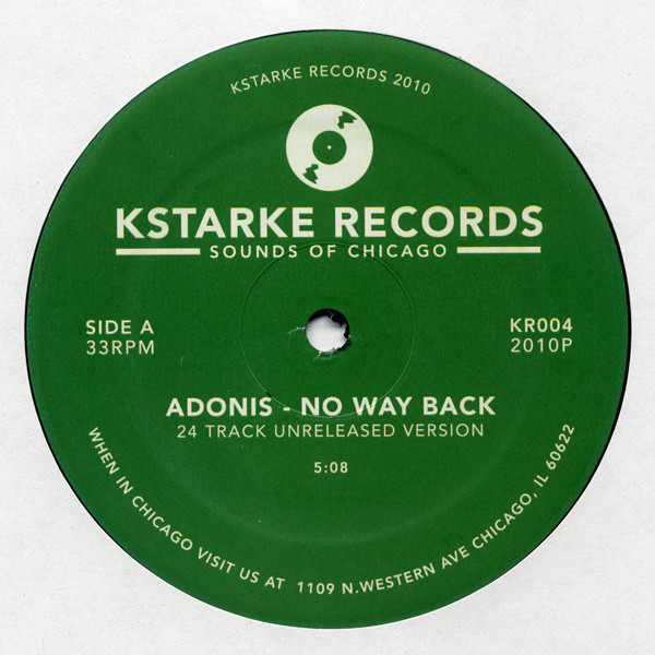 Adonis - No Way Back | Kstarke Records (KR004) Adonis - No Way Back | Kstarke Records (KR004)