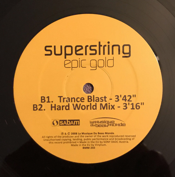 Epic Gold - Superstring | La Musique Du Beau Monde (BMM 202) - 3