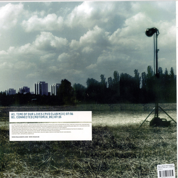 Paul van Dyk Featuring Vega 4 - Time Of Our Lives / Connected | Vandit Records (VANDIT 028) - 2