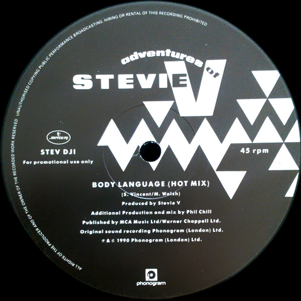 Adventures Of Stevie V. - Body Language | Mercury (STEV DJ1)