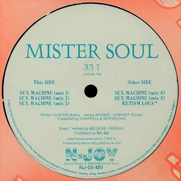 Mister Soul - Sex Machine | N-Joy (NJ-05-MV)