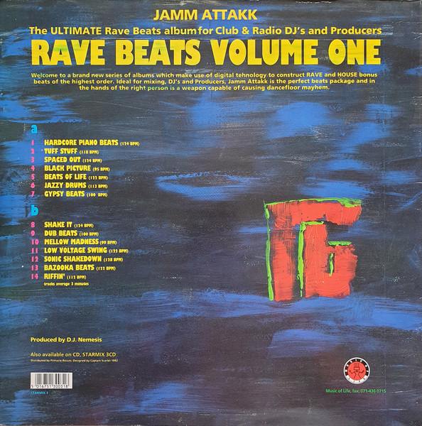 DJ Nemesis - Jamm Attakk - Rave Beats Volume One | Music Of Life (STARMIX 3) - 2 DJ Nemesis - Jamm Attakk - Rave Beats Volume One | Music Of Life (STARMIX 3) - 2