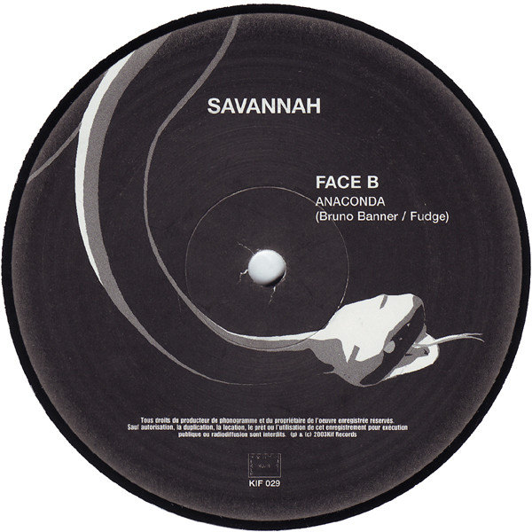 Savannah - Anaconda | Kif Recordings (KIF 029) - 4