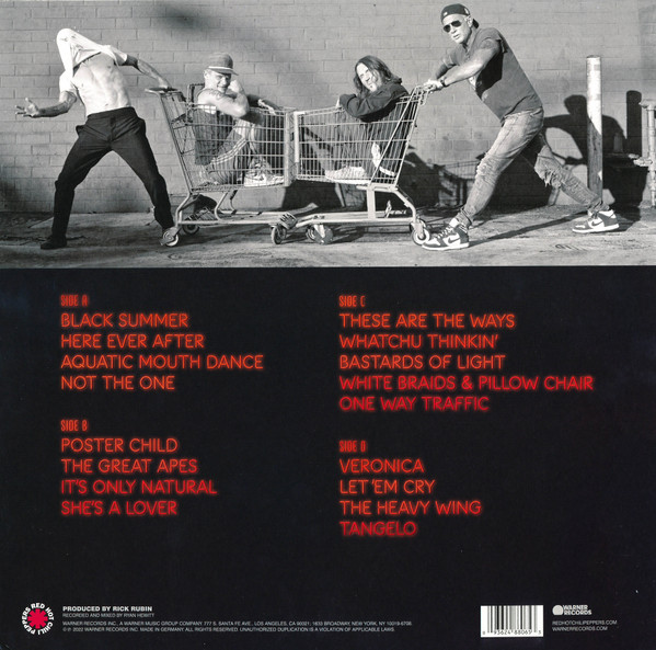 Red Hot Chili Peppers - Unlimited Love | Warner Records (093624880653) - 2