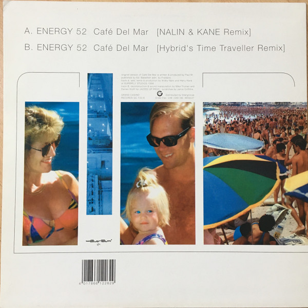 Energy 52 - Café Del Mar (Nalin & Kane Rmx) | Grand Casino Records (GC 100-6) - 2 Energy 52 - Café Del Mar (Nalin & Kane Rmx) | Grand Casino Records (GC 100-6) - 2