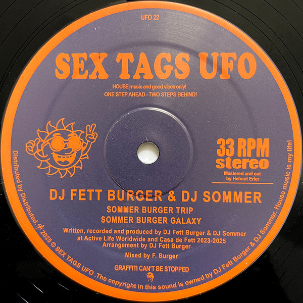DJ Fett Burger & Dj Sommer - Sommer Burger House Life Vol 2 | Sex Tags UFO (UFO 22) - 2
