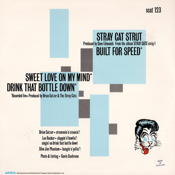 Stray Cats - Stray Cat Strut | Arista (SCAT 123) Stray Cats - Stray Cat Strut | Arista (SCAT 123)