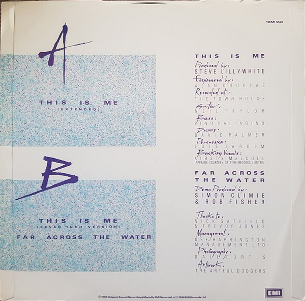 Climie Fisher - This Is Me | EMI (12EMI 5578) - 2