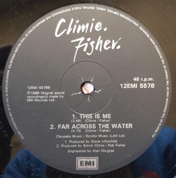 Climie Fisher - This Is Me | EMI (12EMI 5578) - 4