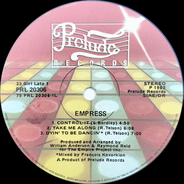 Empress - Empress | Prelude Records (PRL 20306) - 3
