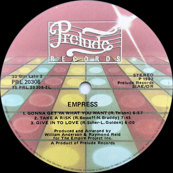 Empress - Empress | Prelude Records (PRL 20306) - 4