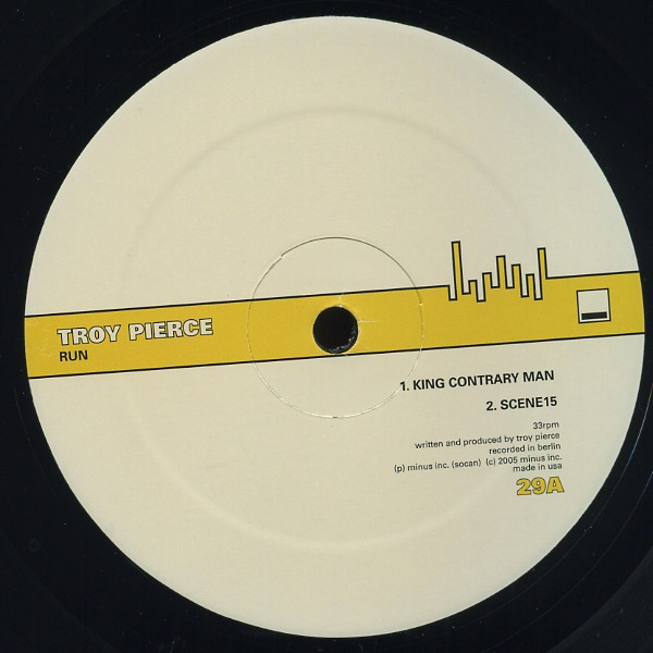 Troy Pierce - Run | M_nus (MINUS 29) - main