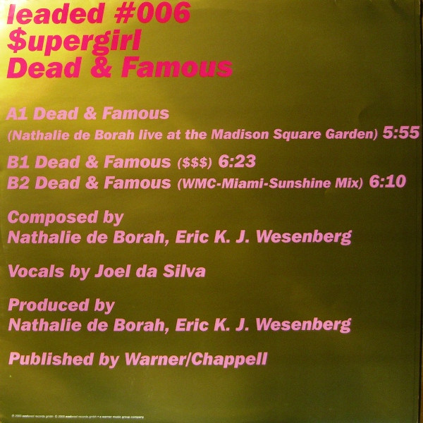 $upergirl - Dead & Famous | Leaded (Leaded 006) - 2