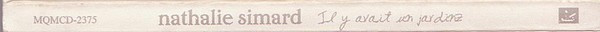 Nathalie Simard - Il Y Avait Un Jardin | Musicor (MQMCD-2375) - 2 Nathalie Simard - Il Y Avait Un Jardin | Musicor (MQMCD-2375) - 2