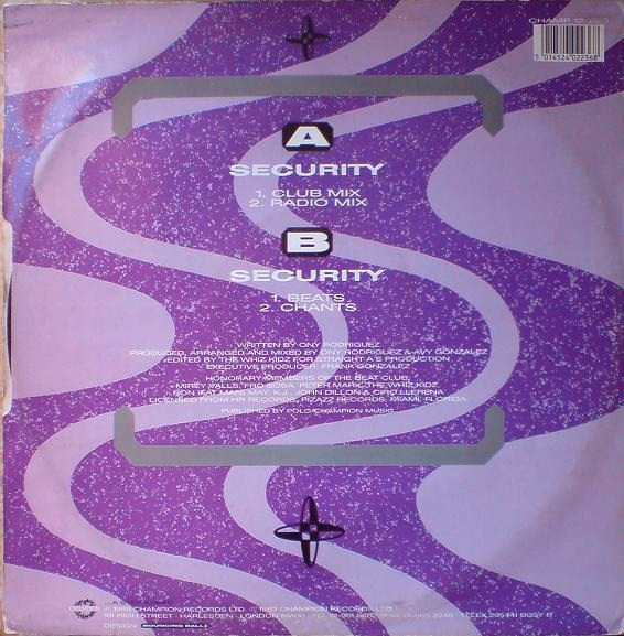 The Beat Club - Security | Champion (CHAMP 12-223) - 2